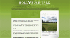 Desktop Screenshot of hollybushpark.com